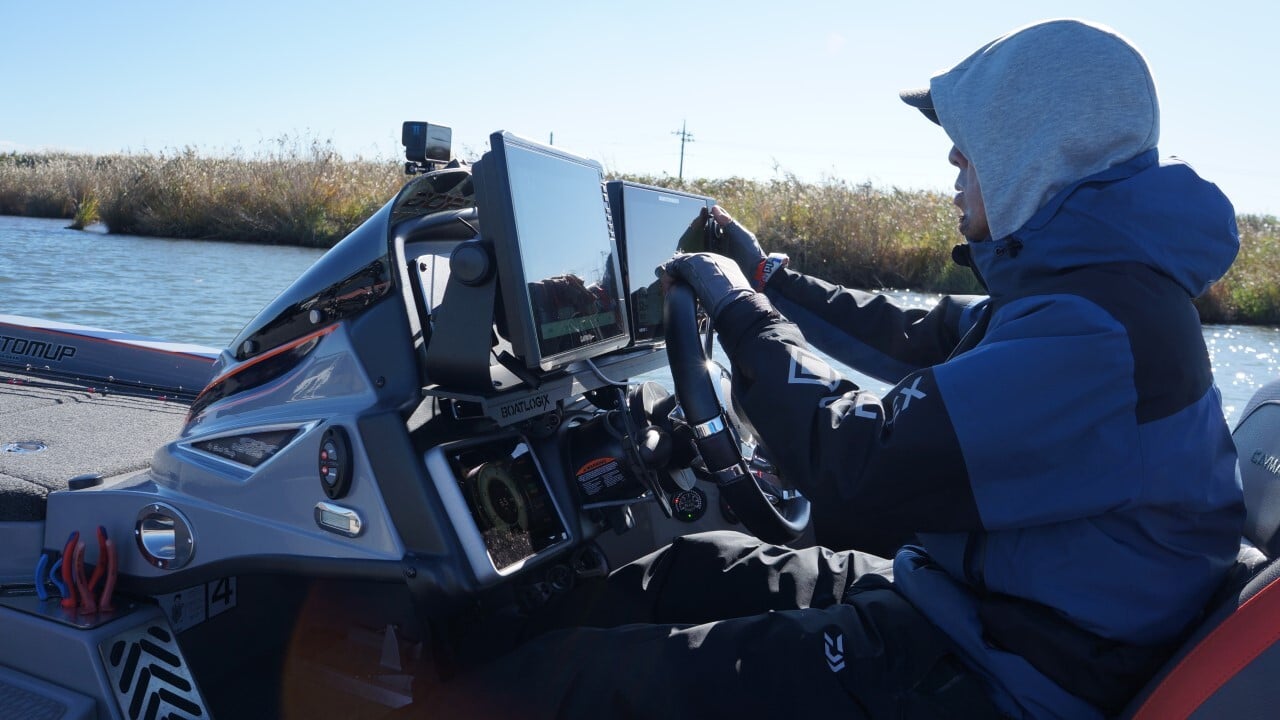 プラクティスは今を釣るのではなく未来を釣ることを心がけた。冷え込むことを想定して先回りした釣りを展開したのだ。2024年大会は練習ではバイトが遠かったが、結果的に本番では準優勝
